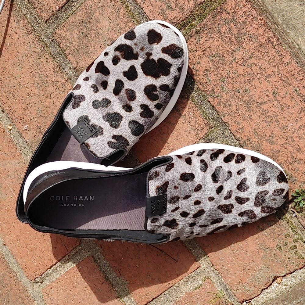 Cole Haan Grand Horizon Sponii Calf Hair Slip on Size 8